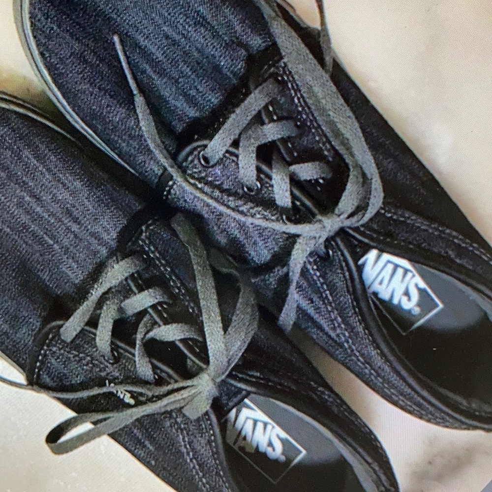 Sleek denim texture design shoes